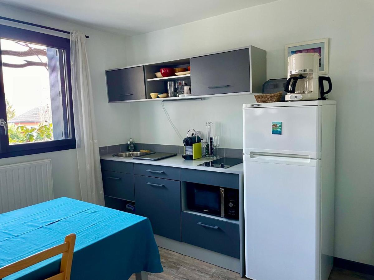 Appartement Independant 30 M² A 500M Du Lac, 2 Velos Et Parking Fournis Sévrier エクステリア 写真