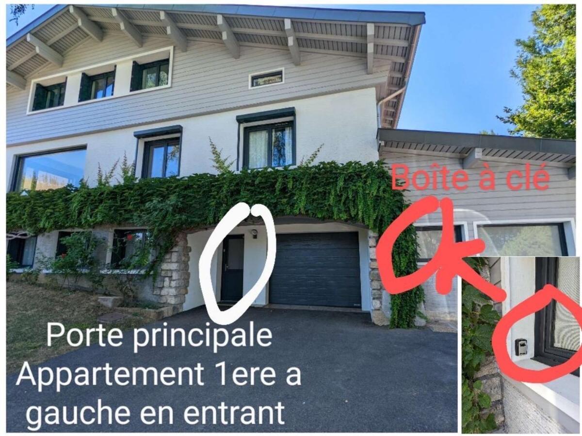 Appartement Independant 30 M² A 500M Du Lac, 2 Velos Et Parking Fournis Sévrier エクステリア 写真